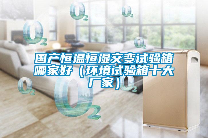 國(guó)產(chǎn)恒溫恒濕交變?cè)囼?yàn)箱哪家好（環(huán)境試驗(yàn)箱十大廠(chǎng)家）