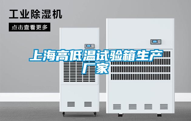 上海高低溫試驗箱生產廠家