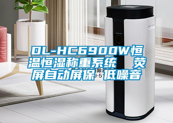 DL-HC6900W恒溫恒濕稱重系統  熒屏自動屏保 低噪音