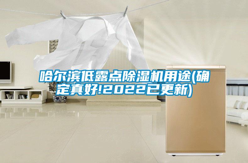 哈爾濱低露點(diǎn)除濕機(jī)用途(確定真好!2022已更新)