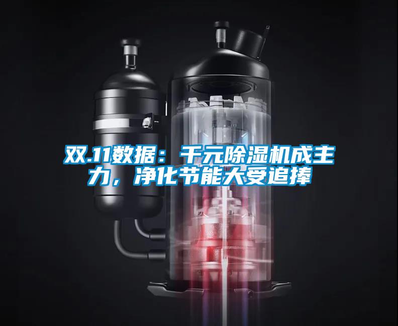 雙.11數(shù)據(jù)：千元除濕機(jī)成主力，凈化節(jié)能大受追捧