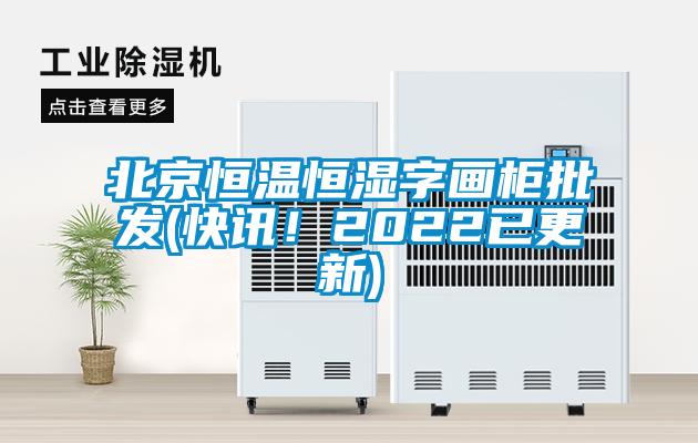北京恒溫恒濕字畫柜批發(快訊！2022已更新)