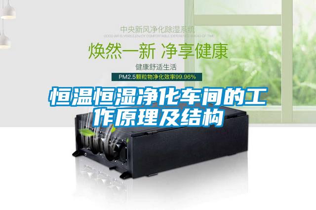 恒溫恒濕凈化車間的工作原理及結構