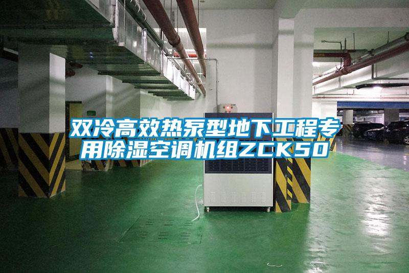 雙冷高效熱泵型地下工程專用除濕空調(diào)機組ZCK50