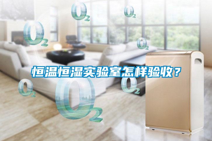 恒溫恒濕實驗室怎樣驗收？