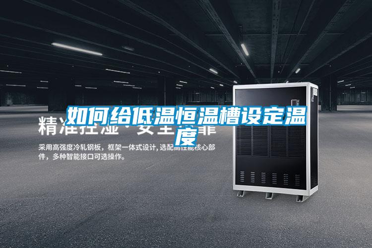 如何給低溫恒溫槽設(shè)定溫度