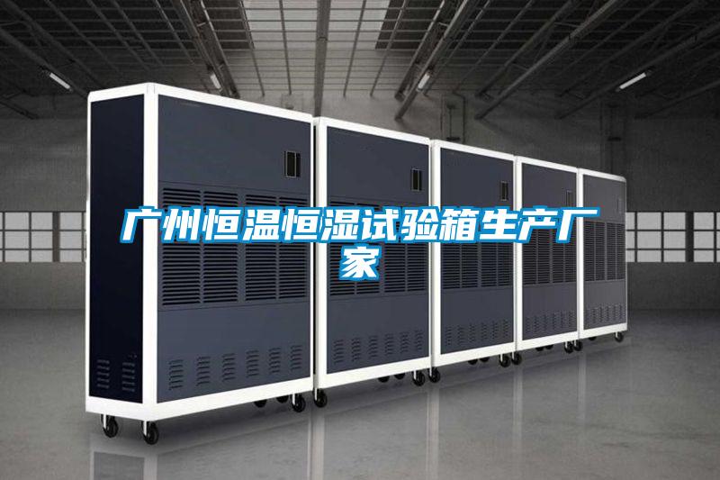 廣州恒溫恒濕試驗箱生產(chǎn)廠家