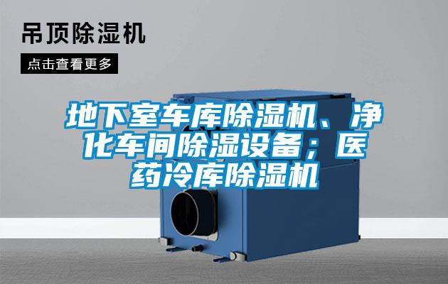 地下室車庫除濕機、凈化車間除濕設備；醫(yī)藥冷庫除濕機