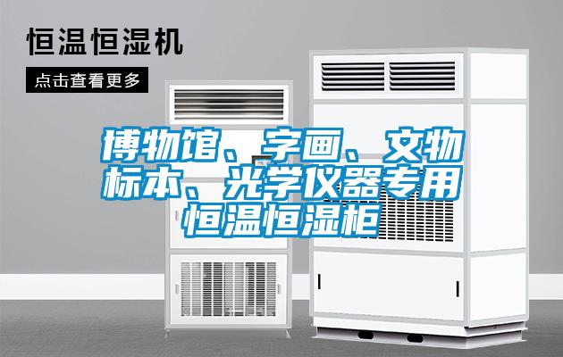 博物館、字畫(huà)、文物標(biāo)本、光學(xué)儀器專用恒溫恒濕柜