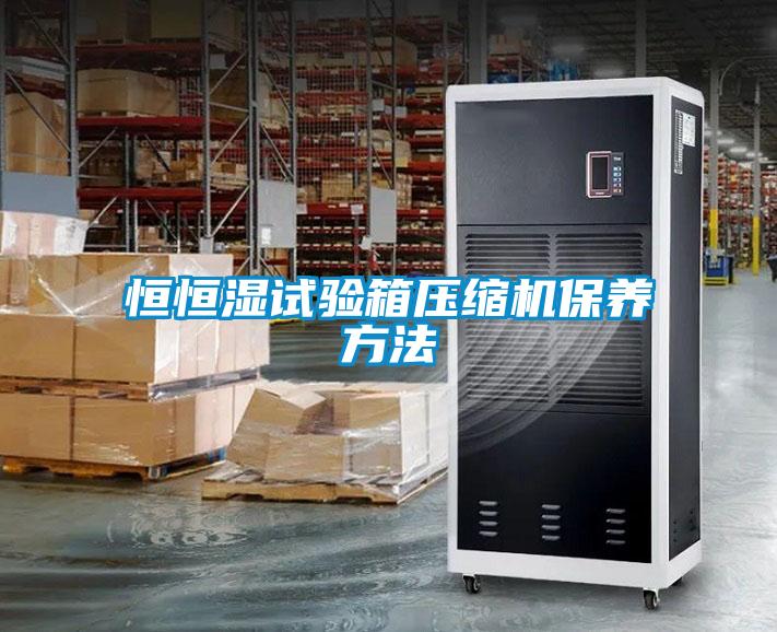 恒恒濕試驗箱壓縮機保養(yǎng)方法
