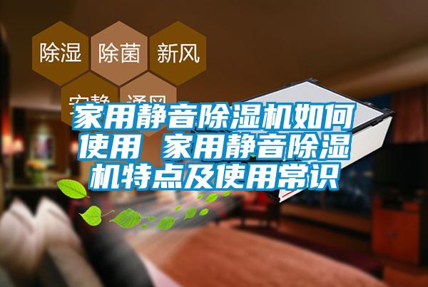 家用靜音除濕機(jī)如何使用 家用靜音除濕機(jī)特點(diǎn)及使用常識(shí)