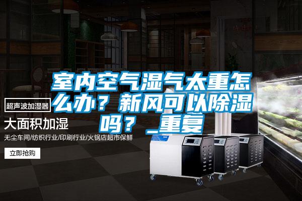 室內空氣濕氣太重怎么辦？新風可以除濕嗎？_重復
