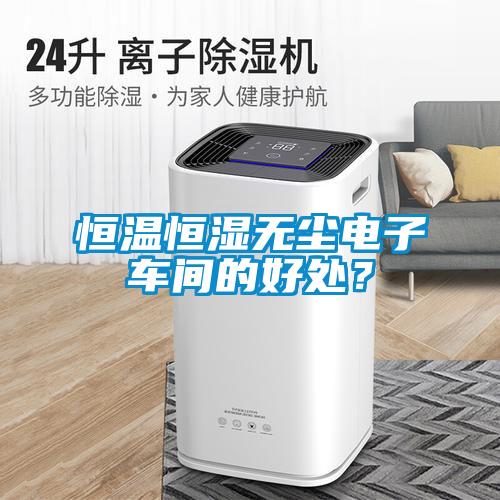 恒溫恒濕無(wú)塵電子車(chē)間的好處？