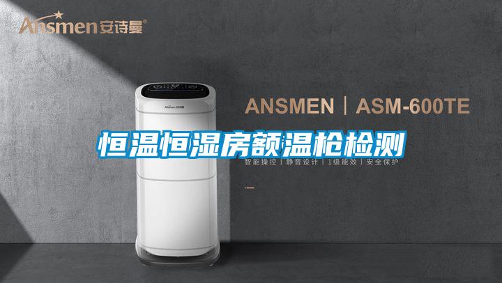 恒溫恒濕房額溫槍檢測(cè)