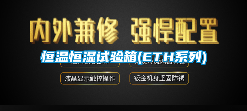 恒溫恒濕試驗(yàn)箱(ETH系列)