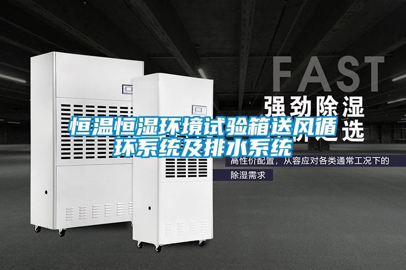 恒溫恒濕環(huán)境試驗(yàn)箱送風(fēng)循環(huán)系統(tǒng)及排水系統(tǒng)