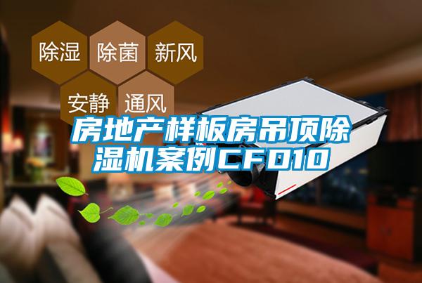 房地產(chǎn)樣板房吊頂除濕機案例CFD10