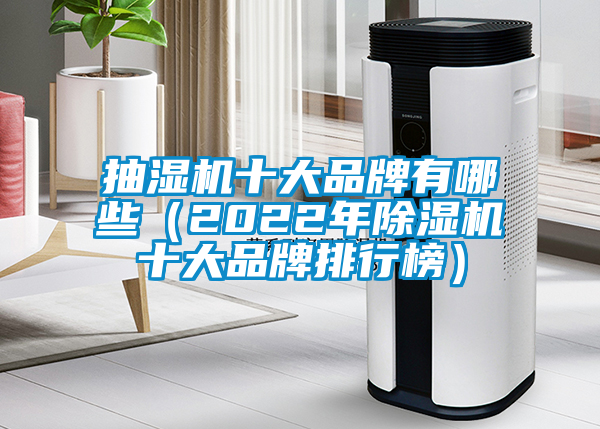 抽濕機十大品牌有哪些（2022年除濕機十大品牌排行榜）