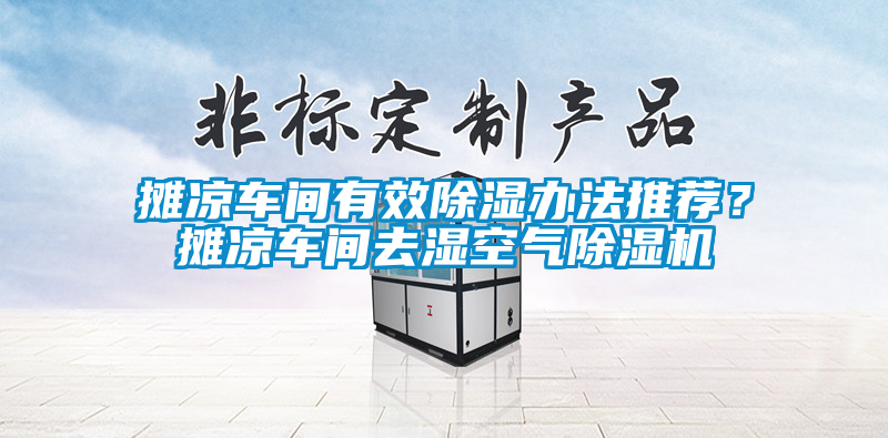 攤涼車間有效除濕辦法推薦？攤涼車間去濕空氣除濕機