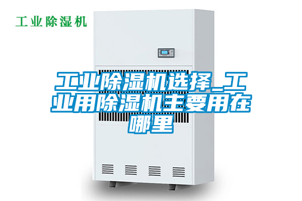 工業(yè)除濕機(jī)選擇_工業(yè)用除濕機(jī)主要用在哪里