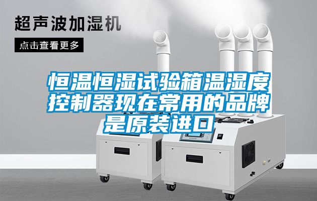 恒溫恒濕試驗箱溫濕度控制器現在常用的品牌是原裝進口
