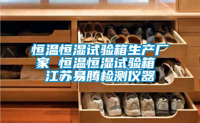 恒溫恒濕試驗箱生產(chǎn)廠家 恒溫恒濕試驗箱 江蘇易騰檢測儀器