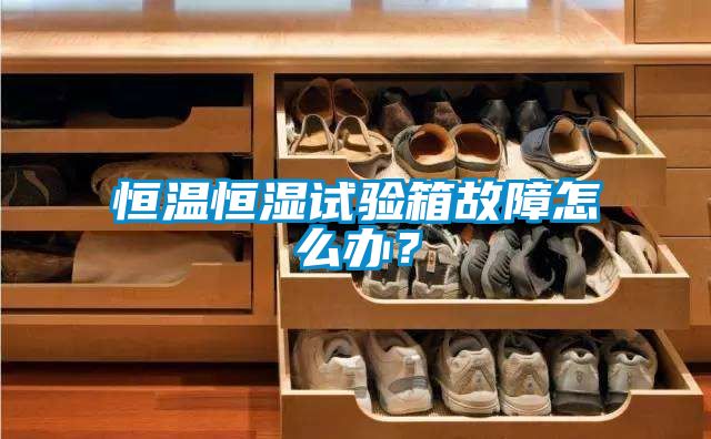 恒溫恒濕試驗箱故障怎么辦？