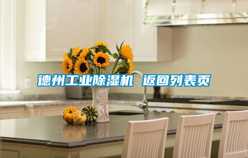 德州工業(yè)除濕機(jī) 返回列表頁(yè)