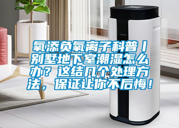 氧添負氧離子科普丨別墅地下室潮濕怎么辦？這結(jié)幾個處理方法，保證讓你不后悔！