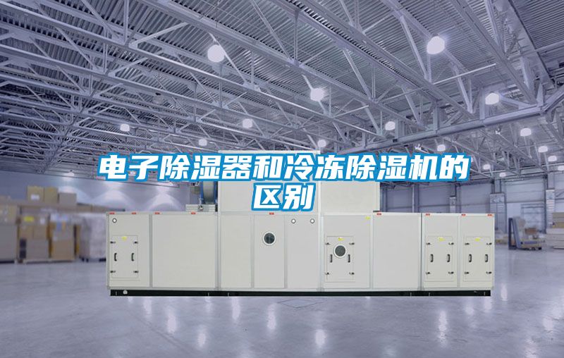 電子除濕器和冷凍除濕機的區(qū)別