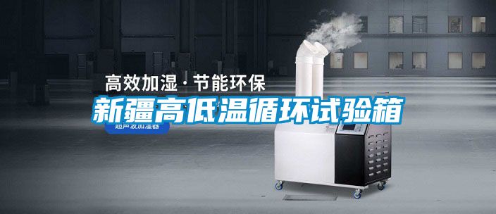 新疆高低溫循環試驗箱