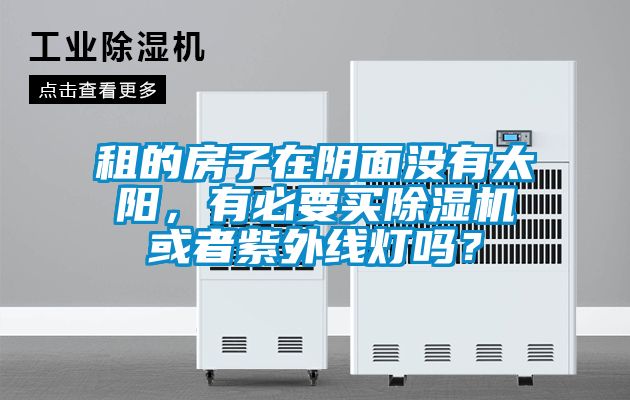 租的房子在陰面沒有太陽，有必要買除濕機或者紫外線燈嗎？