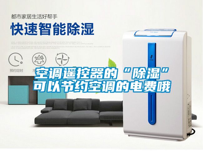 空調(diào)遙控器的“除濕”可以節(jié)約空調(diào)的電費(fèi)哦