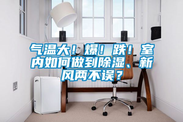 氣溫大！爆！跌！室內如何做到除濕、新風兩不誤？