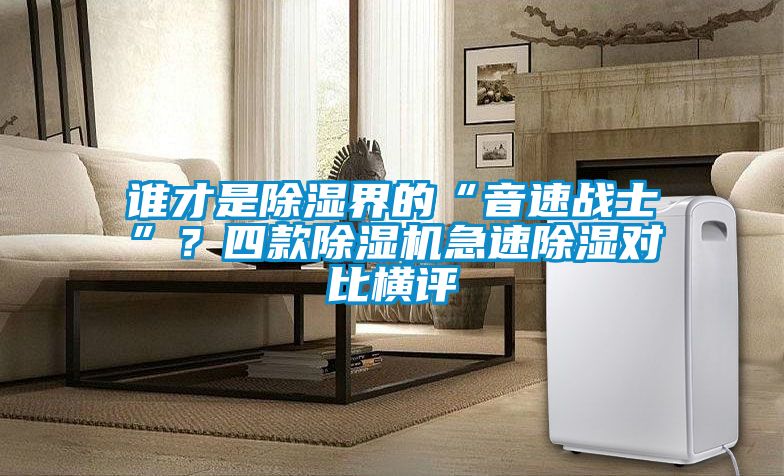 誰(shuí)才是除濕界的“音速戰(zhàn)士”？四款除濕機(jī)急速除濕對(duì)比橫評(píng)