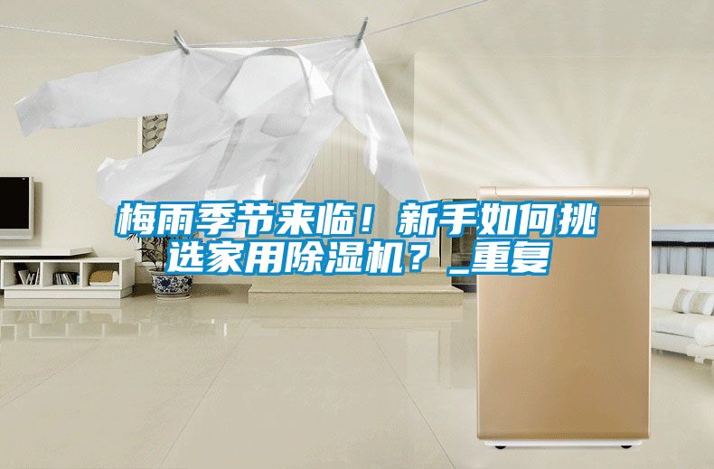 梅雨季節(jié)來臨！新手如何挑選家用除濕機？_重復(fù)