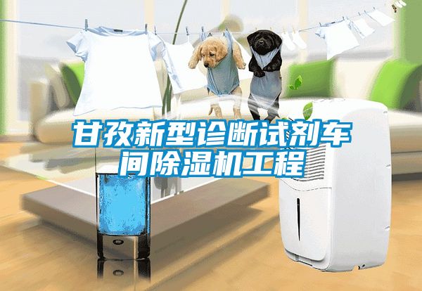 甘孜新型診斷試劑車間除濕機工程