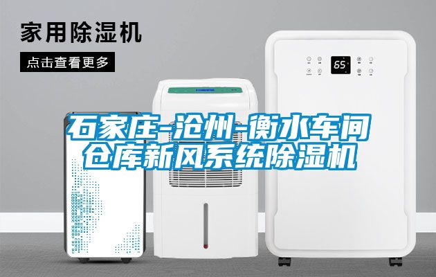 石家莊-滄州-衡水車間倉庫新風系統除濕機