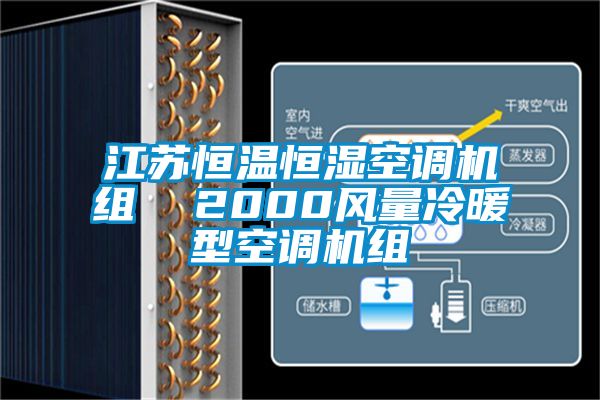 江蘇恒溫恒濕空調(diào)機(jī)組  2000風(fēng)量冷暖型空調(diào)機(jī)組