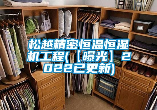 松越精密恒溫恒濕機工程(【曝光】2022已更新)