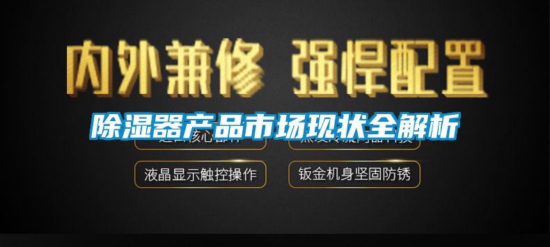 除濕器產品市場現狀全解析