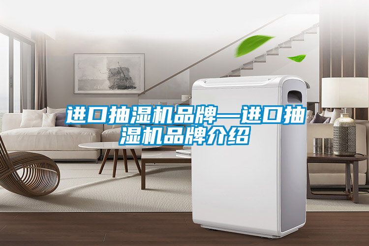 進(jìn)口抽濕機(jī)品牌—進(jìn)口抽濕機(jī)品牌介紹