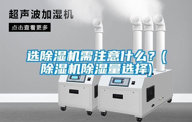 選除濕機(jī)需注意什么？(除濕機(jī)除濕量選擇)