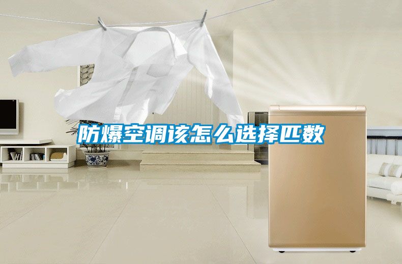 防爆空調(diào)該怎么選擇匹數(shù)