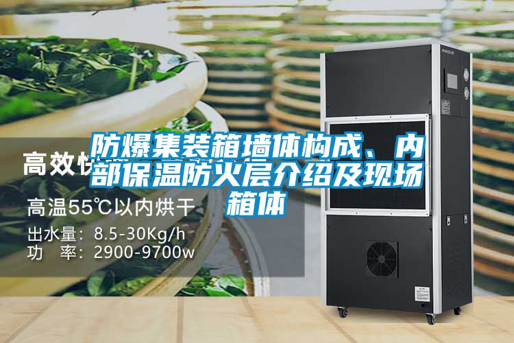防爆集裝箱墻體構(gòu)成、內(nèi)部保溫防火層介紹及現(xiàn)場(chǎng)箱體