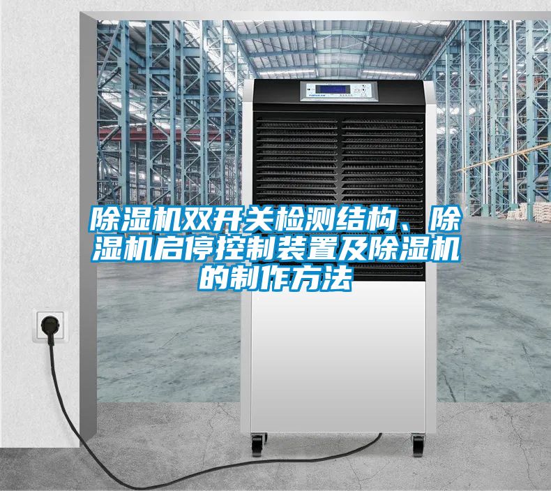 除濕機雙開關檢測結構、除濕機啟?？刂蒲b置及除濕機的制作方法