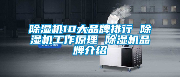 除濕機(jī)10大品牌排行 除濕機(jī)工作原理 除濕機(jī)品牌介紹