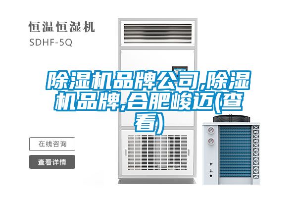 除濕機(jī)品牌公司,除濕機(jī)品牌,合肥峻邁(查看)