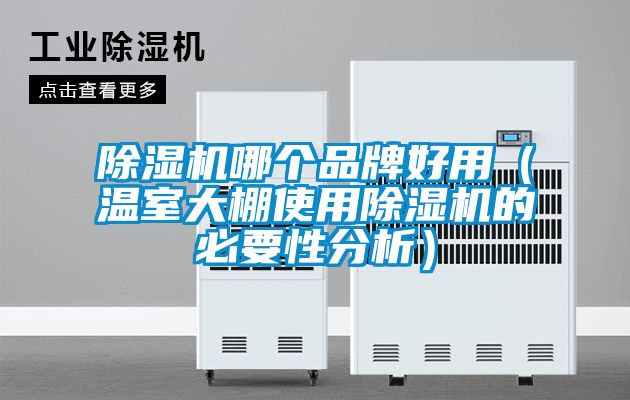 除濕機(jī)哪個(gè)品牌好用（溫室大棚使用除濕機(jī)的必要性分析）