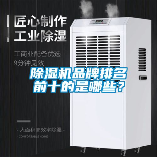 除濕機品牌排名前十的是哪些？